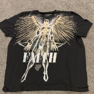 Vintage Xavier Black Angel Graphic Tee